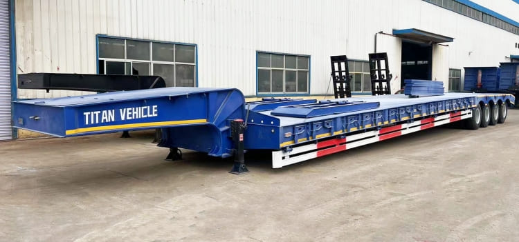 TITAN 4 Axle 80 Ton Low Loader Trailer for Sale in Mauritius