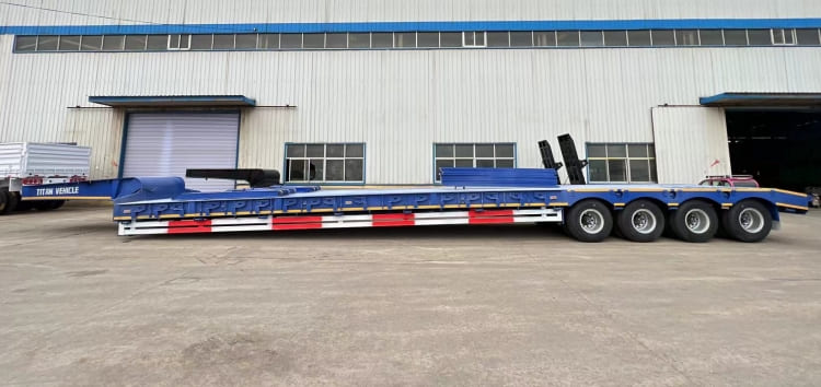 TITAN 4 Axle 80 Ton Low Loader Trailer for Sale in Mauritius
