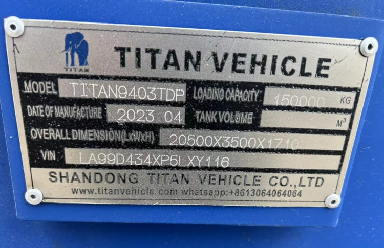TITAN 4 Axle 80 Ton Low Loader Trailer for Sale in Mauritius