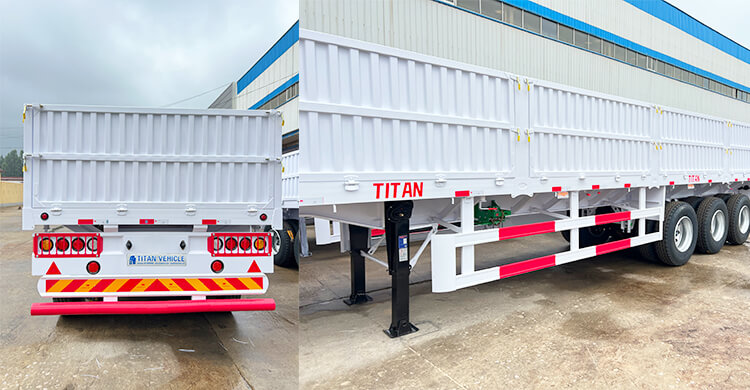 3 Axle Drop Side Trailer for Sale in Mauritius