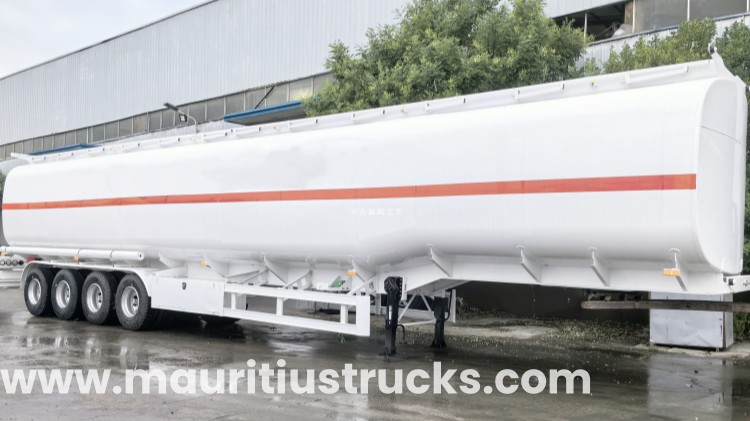4 Axle 50 CBM Fuel Tanker Trailers for Sale in Mauritius