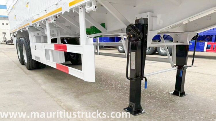 2 Axle 40 ft fence semi trailer  fence Trailer in Mauritius