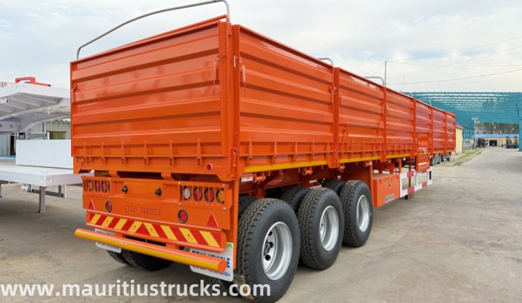 Tri Axle 60 Ton Sideboards for Trailer in Mauritius