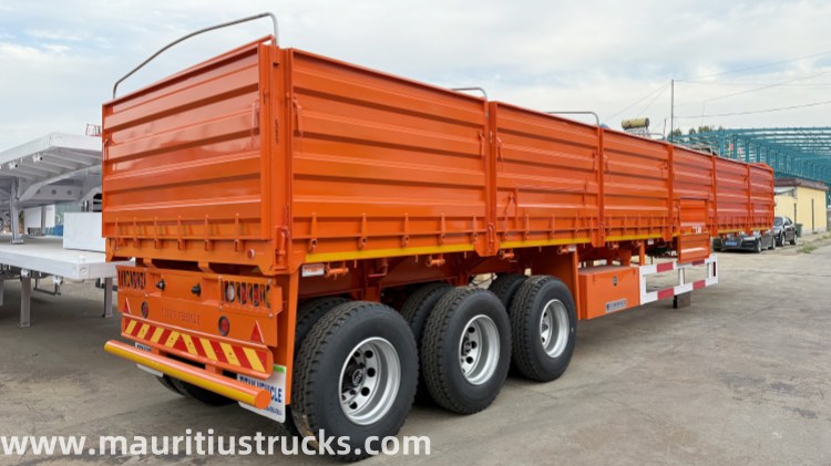 Tri Axle 60 Ton Sideboards for Trailer in Mauritius