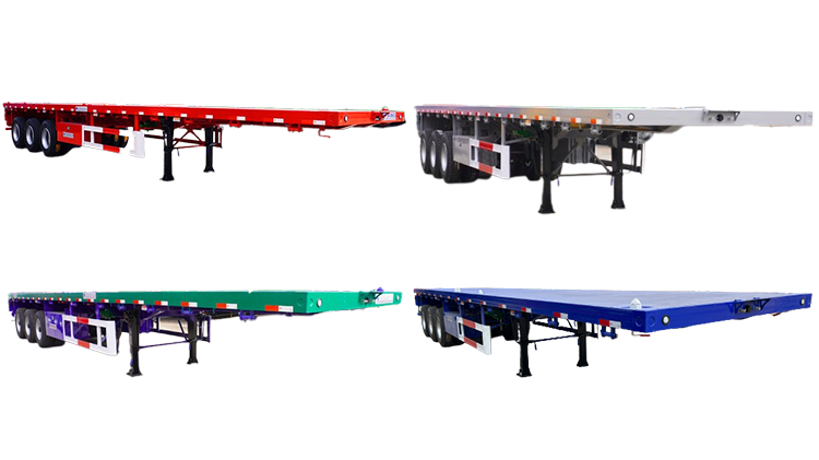 40ft flatbed trailer Ideas |  Semi Flatbed Trailer for Sale in Mauritius