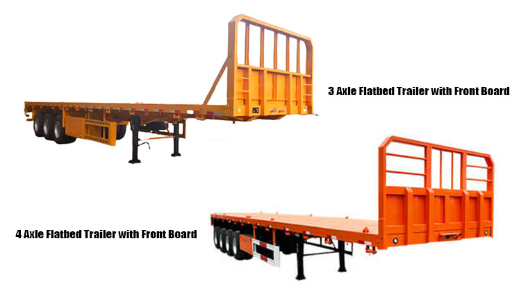 40ft flatbed trailer Ideas |  Semi Flatbed Trailer for Sale in Mauritius