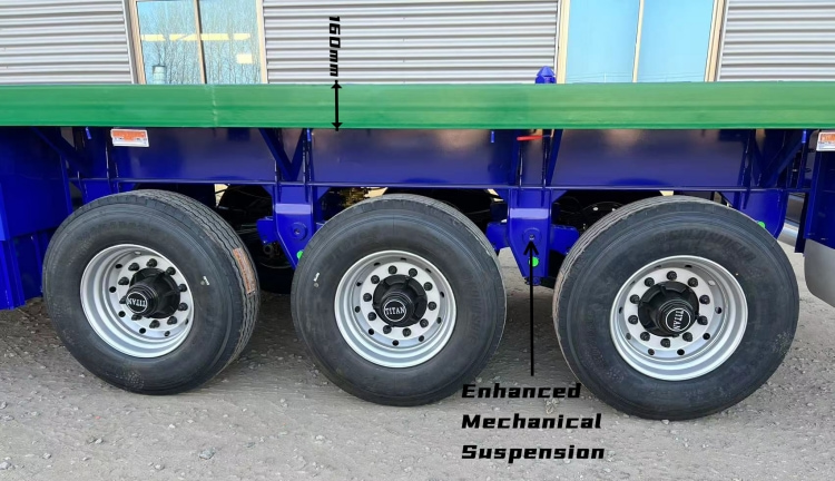 40 Ft Flatbed Trailer for Sale Near Me in Mauritius