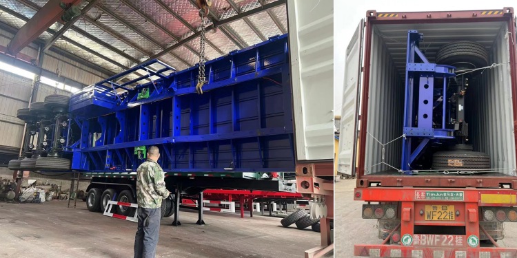 40 Ft Flatbed Trailer for Sale Near Me in Mauritius