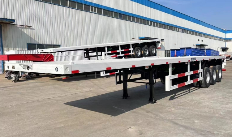 3 Axle 40 Foot Flatbed Trailer for Sale in Mauritius