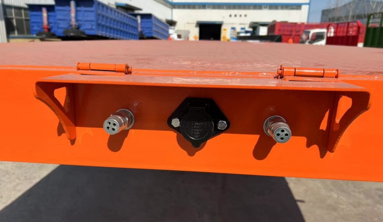 Tri Axle 53 Ft Flatbed Trailer for Sale Near Me in Mauritius