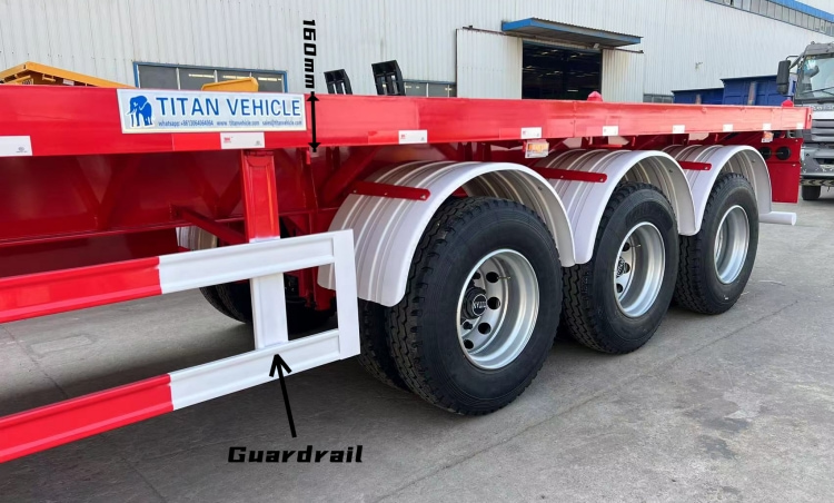 48 Ft Flatbed Trailer for Sale in Mauritius | 48 Foot Flatbed Trailer for Sale in Port Louis