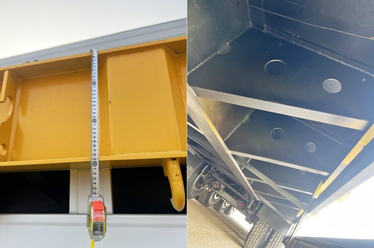 Used 4 Axle 100 Ton Low Loader Trailer for Sale in Mauritius