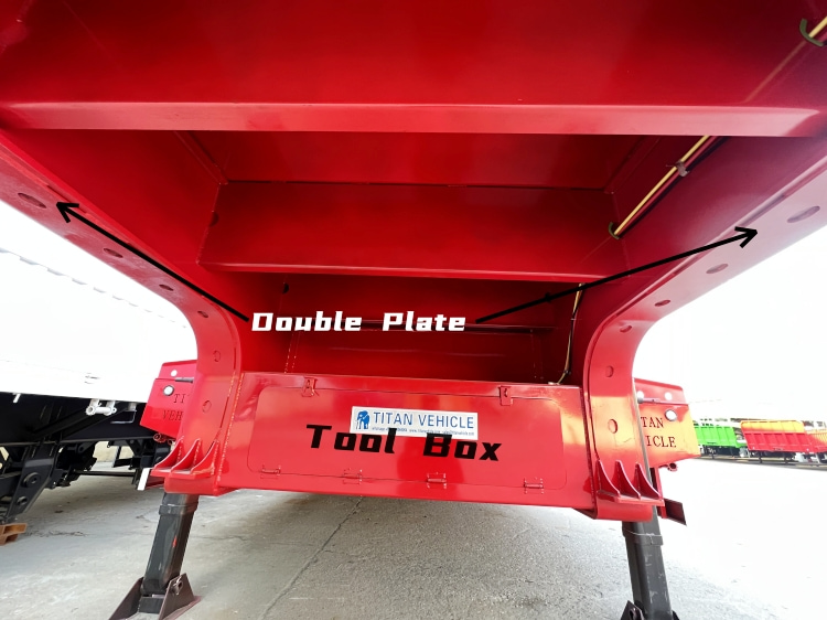 Hydraulic Heavy Duty 3 Line 6 Axles 130 Ton Low Bed Trailer for Sale in Mauritius