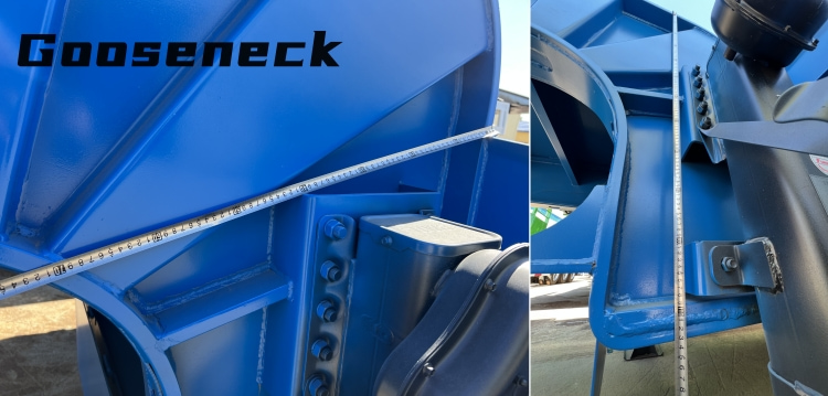 Tri Axle Low Loader Trailer for Sale in Mauritius | Heavy Load Low Loader Truck Trailer