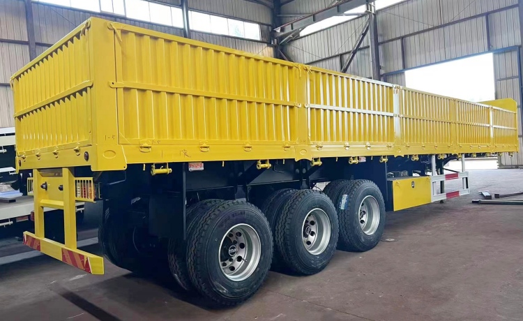 40 Ton Bulk Cargo Semi High Sided Drop Side Trailers for Sale in Mauritius