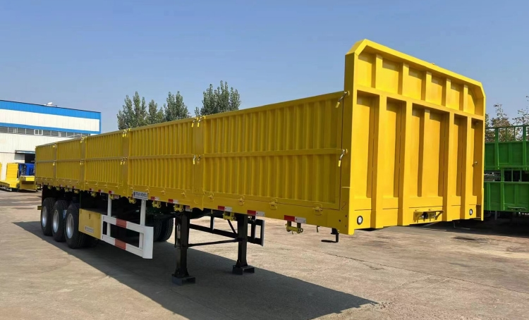 40 Ton Bulk Cargo Semi High Sided Drop Side Trailers for Sale in Mauritius