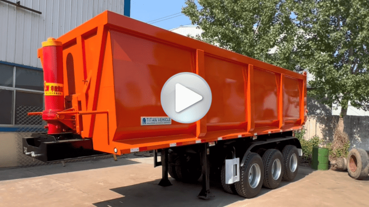 3 Axle Tractor Tipper Trailer for Sale Near Me in Mauritius
