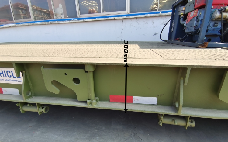 4 Axle 100 Ton Removable Gooseneck Lowboy Trailer for Sale in Mauritius