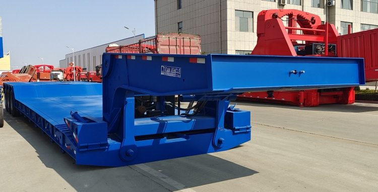 3 Line 6 Axle Detachable Lowboy Gooseneck Trailer for Sale in Mauritius
