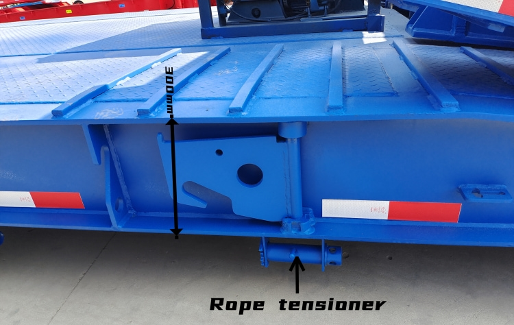 3 Line 6 Axle Detachable Lowboy Gooseneck Trailer for Sale in Mauritius
