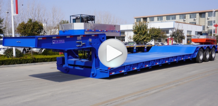 3 Line 6 Axle Detachable Lowboy Gooseneck Trailer for Sale in Mauritius