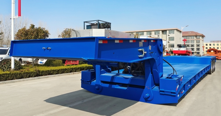 3 Line 6 Axle Detachable Lowboy Gooseneck Trailer for Sale in Mauritius