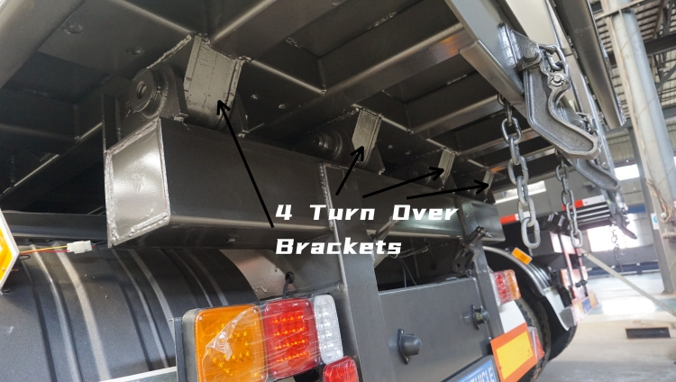 Hydraulic Tipper Trailer for Sale in Mauritius | 45cbm Tipper Semi Trailer for Sale in Port Louis