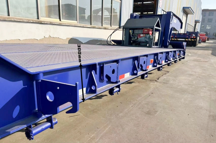 Detachable Gooseneck Trailer for Sale in Mauritius | 60 Ton Lowboy Trailer for Sale 