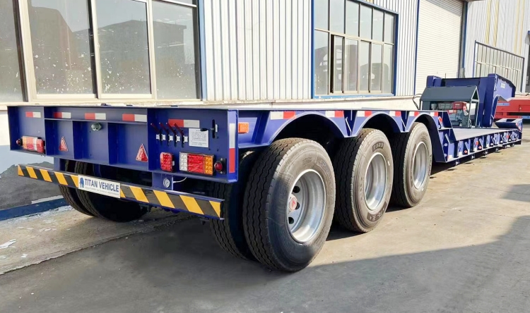 Detachable Gooseneck Trailer for Sale in Mauritius | 60 Ton Lowboy Trailer for Sale 
