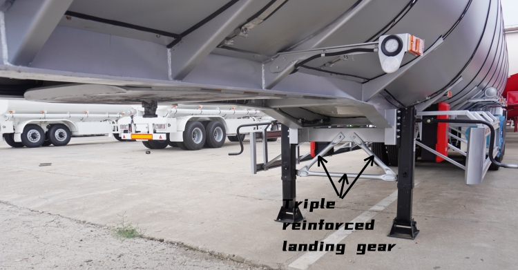 Palm Oil Tanker Trailer for Sale in Mauritius | Stainless Steel Tanker Trailer for Sale