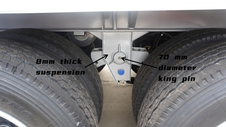 Palm Oil Tanker Trailer for Sale in Mauritius | Stainless Steel Tanker Trailer for Sale