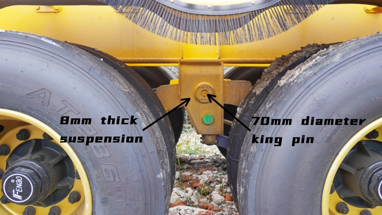 45 Ton Container Side Loader Trailer for Sale in Mauritius