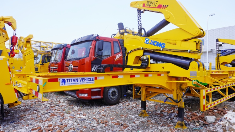 45 Ton Container Side Loader Trailer for Sale in Mauritius