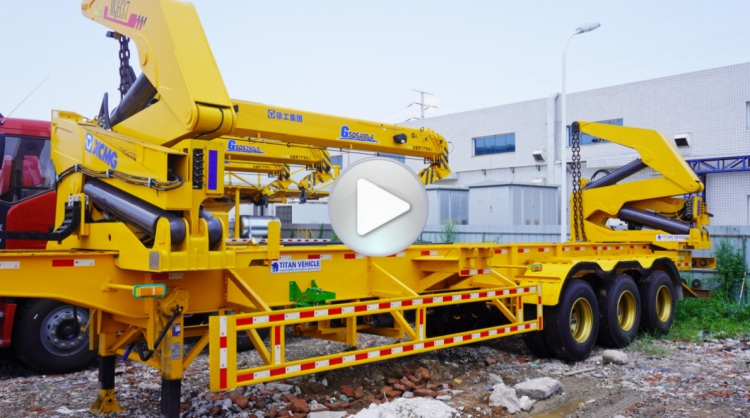 45 Ton Container Side Loader Trailer for Sale in Mauritius