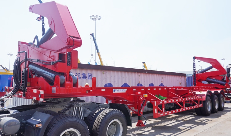 Side Lifter Trailer for Sale in Mauritius | Side Loader Truck for Sale in Port Louis