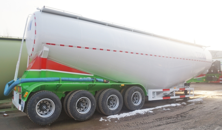 Bulk Cement Tanker Trailer for Sale in Mauritius