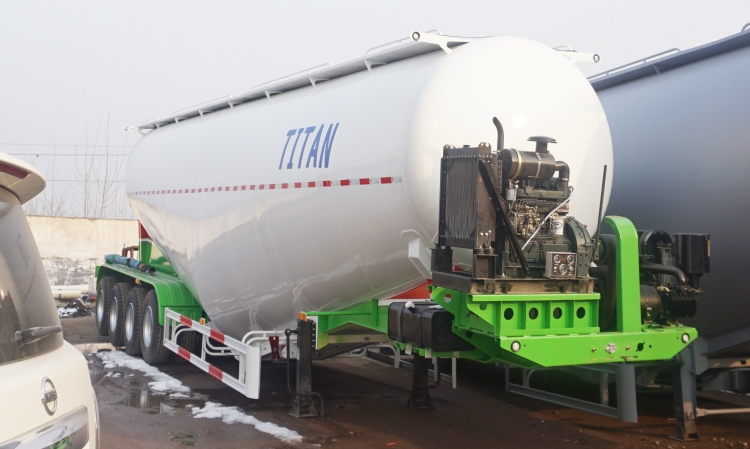 Bulk Cement Tanker Trailer for Sale in Mauritius