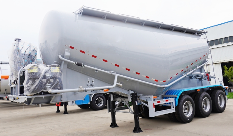 3 Axle Pneumatic Cement Tanker Bulk Trailer for Sale in Mauritius Port Louis