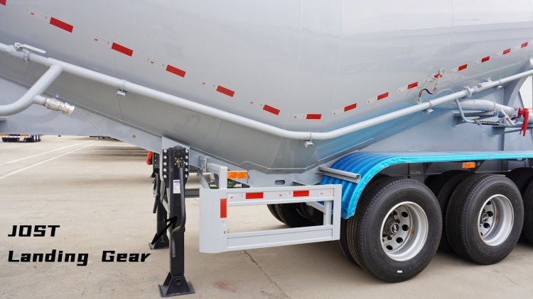 3 Axle Pneumatic Cement Tanker Bulk Trailer for Sale in Mauritius Port Louis