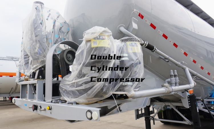 3 Axle Pneumatic Cement Tanker Bulk Trailer for Sale in Mauritius Port Louis