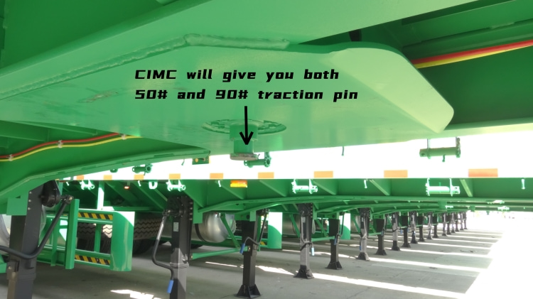 40 Ft Flatbed Trailer for Sale in Mauritius | Tri Axle Flatbed Trailer | CIMC Trailers