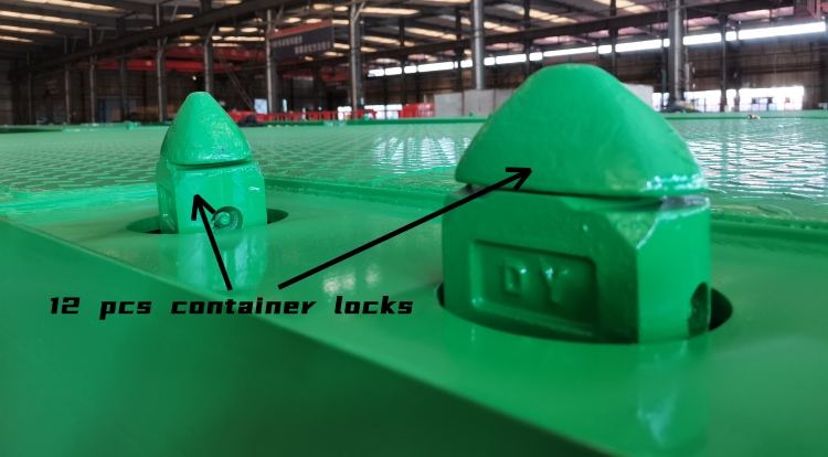 40 Ft Flatbed Trailer for Sale in Mauritius | Tri Axle Flatbed Trailer | CIMC Trailers