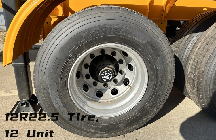 Multi Function Container Skeletal Trailer | Tri Axle Chassis for Sale in Mauritius | CIMC Trailers