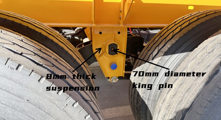 Multi Function Container Skeletal Trailer | Tri Axle Chassis for Sale in Mauritius | CIMC Trailers