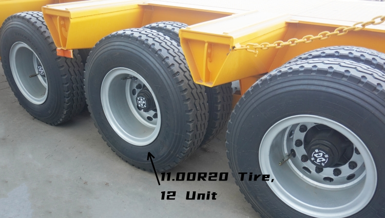 3 Axle Low Bed Trailer for Sale in Mauritius | Semi Low Bed Trailer Price | CIMC Trailers