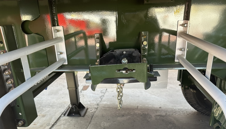 End Dump Trailer for Sale in Mauritius | Heavy Duty Dump Trailers | CIMC Trailers