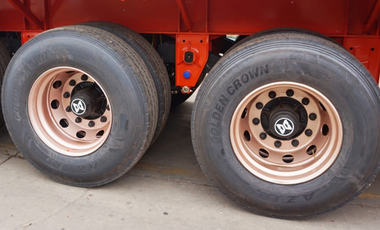 3 Axle Flatbed Trailer for Sale in Mauritius | 40 Ft Trailer for Sale | CIMC Vehicles Group