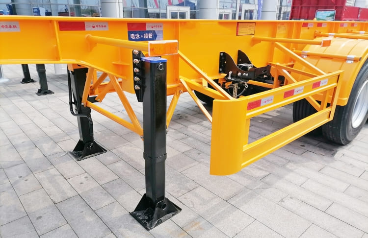 40ft Skeleton Trailer for Sale in Mauritius | Trailer Skeleton | CIMC Trailers China
