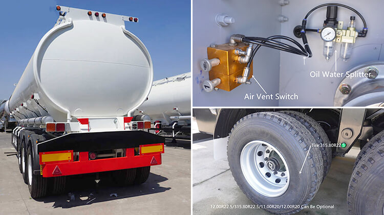 40 m³ Fuel Tanker Semi Trailer - Fuel Tanker for Sale in Mauritius