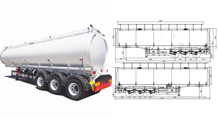 40 m³ Fuel Tanker Semi Trailer - Fuel Tanker for Sale in Mauritius